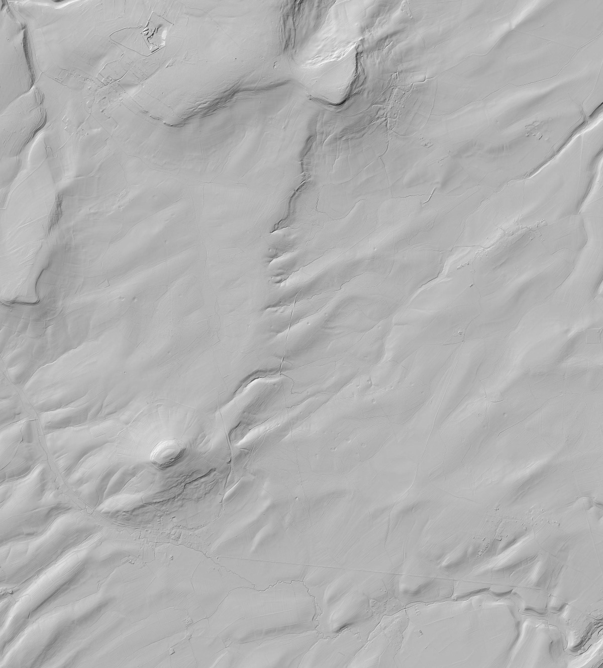 Relief LiDAR IGN du parcours